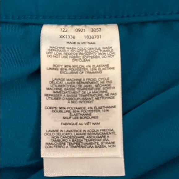 COLUMBIA Teal Skort size XL - Picture 6 of 12
